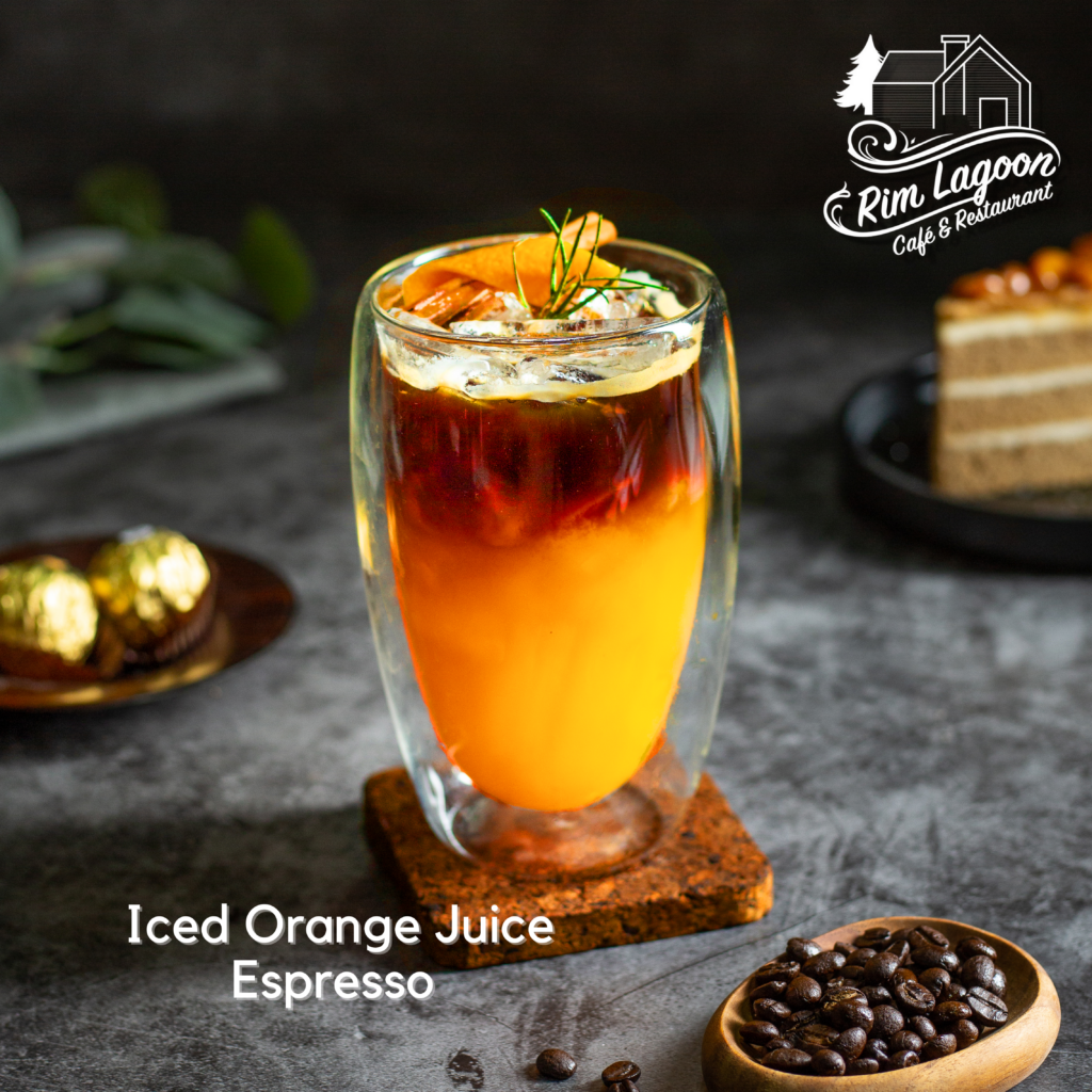 1 Iced Orange Juice Espresso ริมลากูนคาเฟ่ มีนบุรี ร่มเกล้า ลาดกระบัง