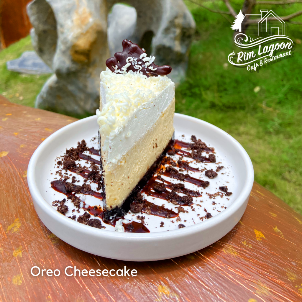 Oreo Cheesecake ริมลากูนคาเฟ่ มีนบุรี ร่มเกล้า ลาดกระบัง