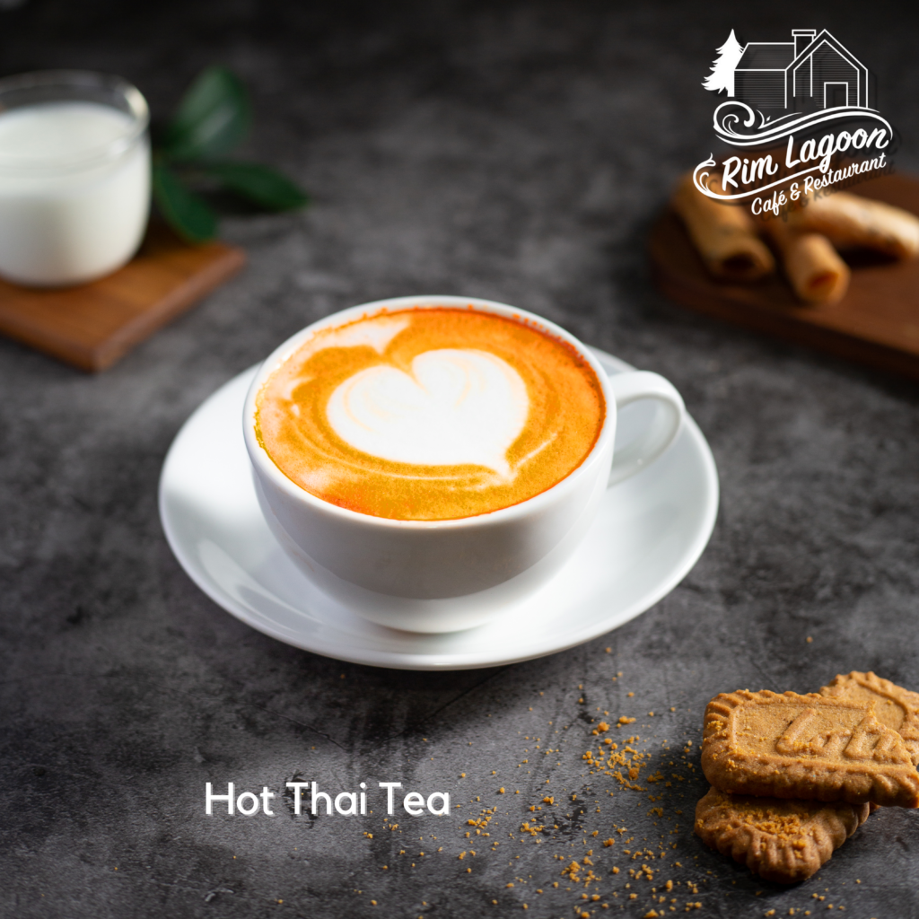 Hot Thai Tea ริมลากูนคาเฟ่ มีนบุรี ร่มเกล้า ลาดกระบัง