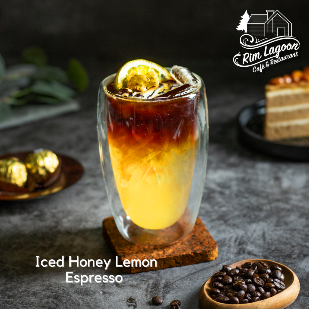 4 Iced Honey Lemon Espresso ริมลากูนคาเฟ่ มีนบุรี ร่มเกล้า ลาดกระบัง