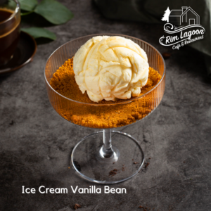 Iced Cream Vanilla Bean ริมลากูนคาเฟ่ มีนบุรี ร่มเกล้า ลาดกระบัง